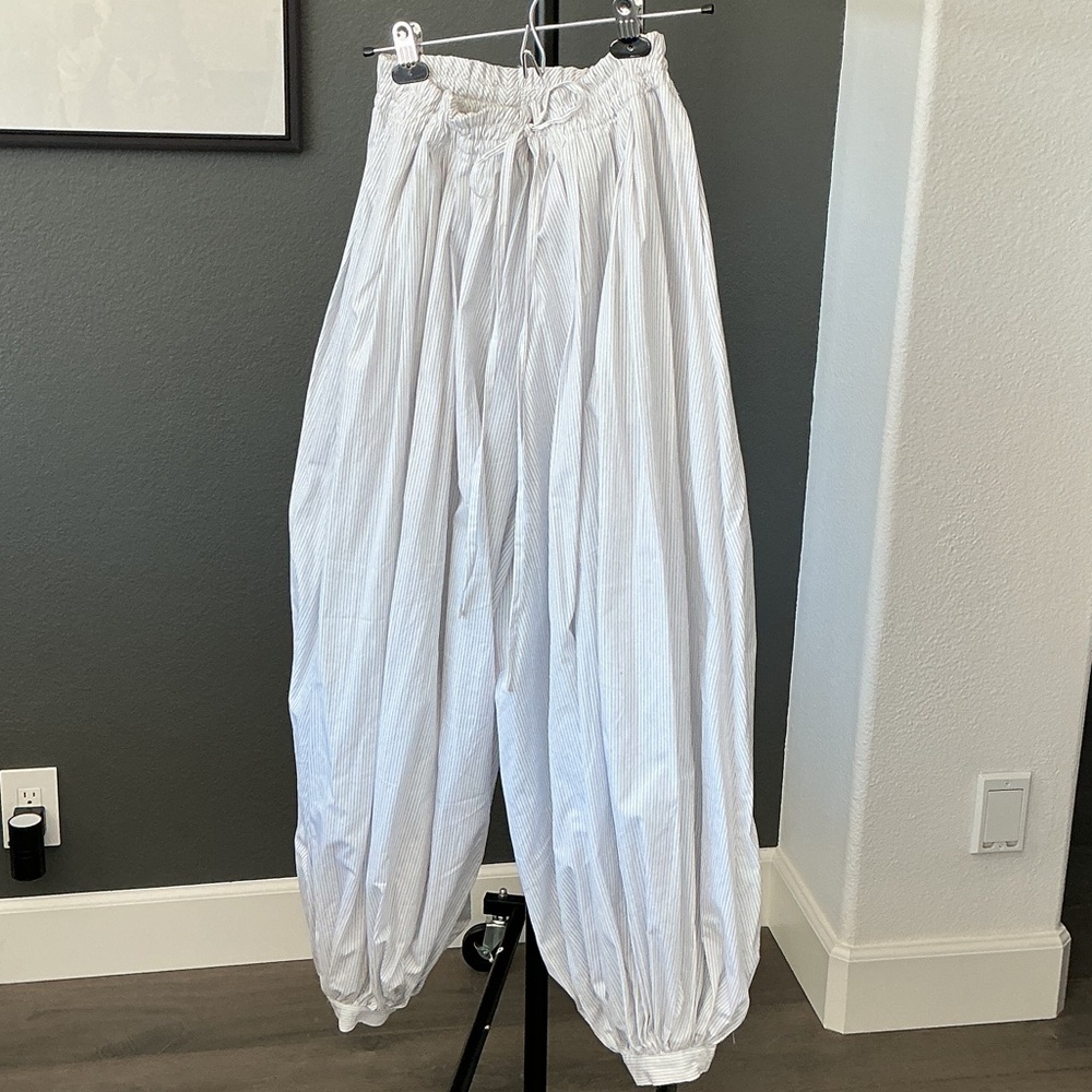 Zara Collection Striped Balloon Pants XS-S